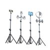 Statyw trójnożny tripod mocny ze stali węglowej 1.7m - czarny